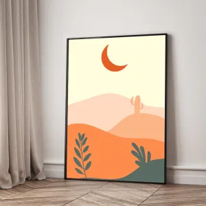 Bộ 6 Tranh Canvas Trừu Tượng Boho