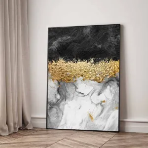 Bộ Tranh Canvas 3 Tấm: Vũ Khúc Lá Vàng Sang Trọng