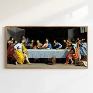Tranh In Canvas Nghệ Thuật: Bữa Tiệc Ly (The Last Supper) - Dấu Ấn Phục Hưng
