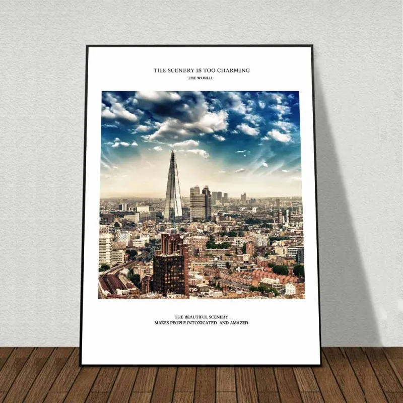 Tranh nhà thờ San Giorgio Maggiore và toàn cảnh thành phố London