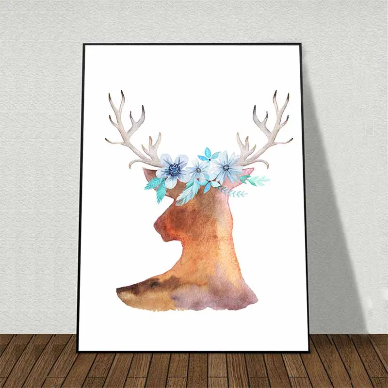 Tranh sừng nai trừu tượng