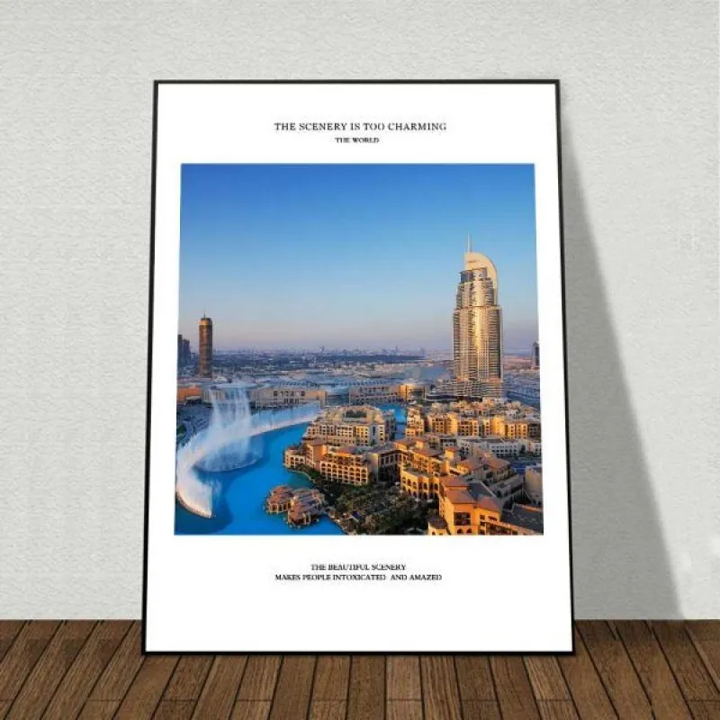 Tranh phong cảnh Dubai