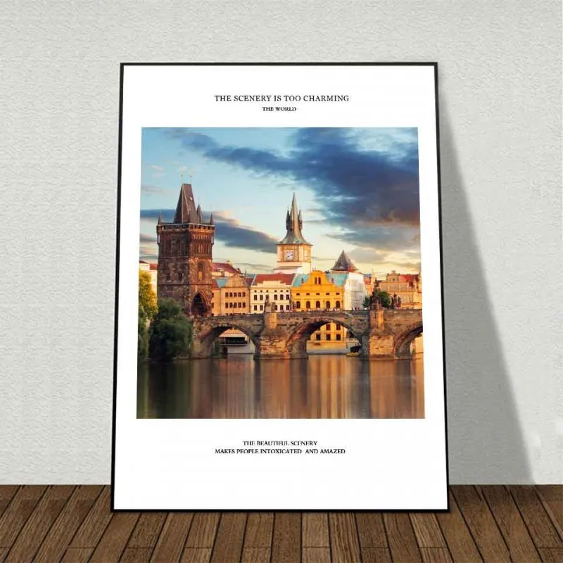 Tranh canvas các công trình kiến trúc trên thế giới