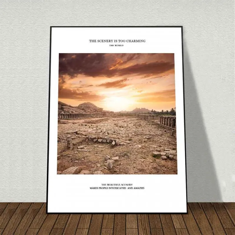 Tranh canvas kiến trúc cung điện Westminster, lâu đài Sully-sur-Loire