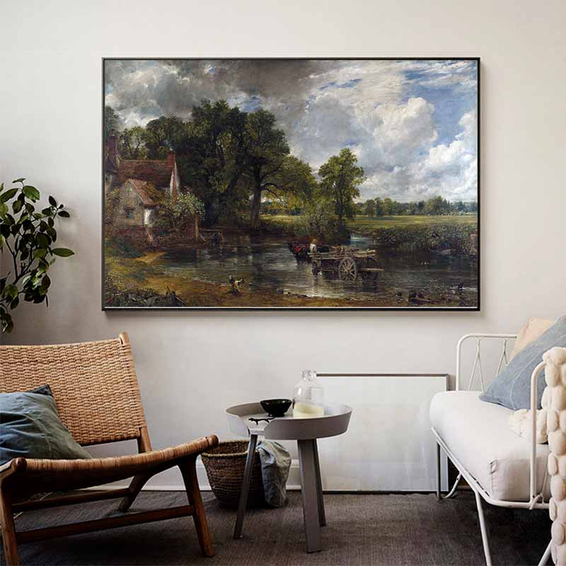 Cánh đồng cỏ khô (The Hay Wain) - John Constable