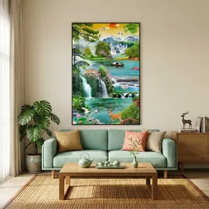 Cảnh Quan Sơn Thủy Hữu Tình Phú Quý Bình An