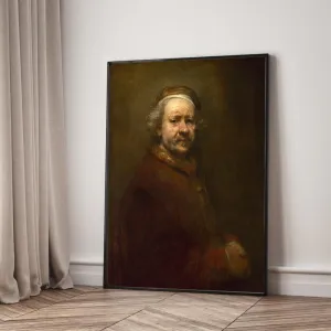 Tranh Canvas Nghệ Thuật: Bức Tự Họa Của Rembrandt