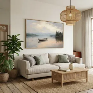 Con thuyền trên dòng sông tĩnh lặng - Bình Minh Yên Bình Nơi Neo Đậu