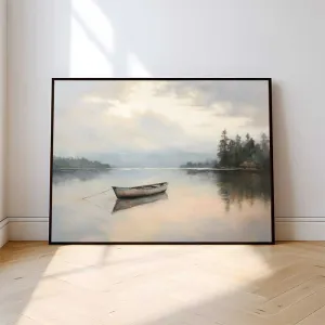 Con thuyền trên dòng sông tĩnh lặng - Bình Minh Yên Bình Nơi Neo Đậu