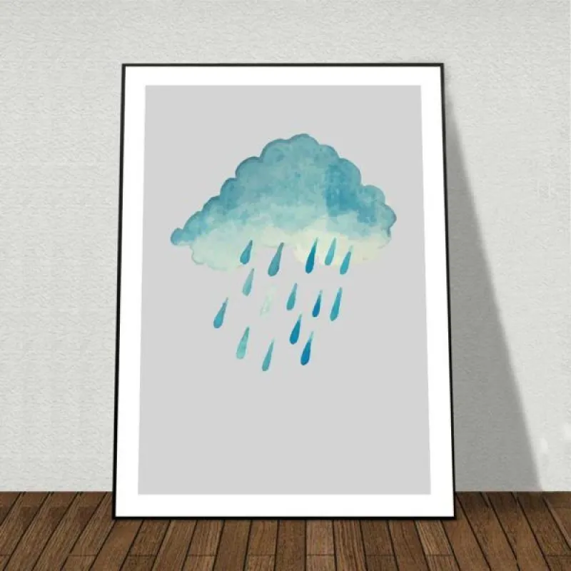 Tranh bộ Scandinavian trừu tượng