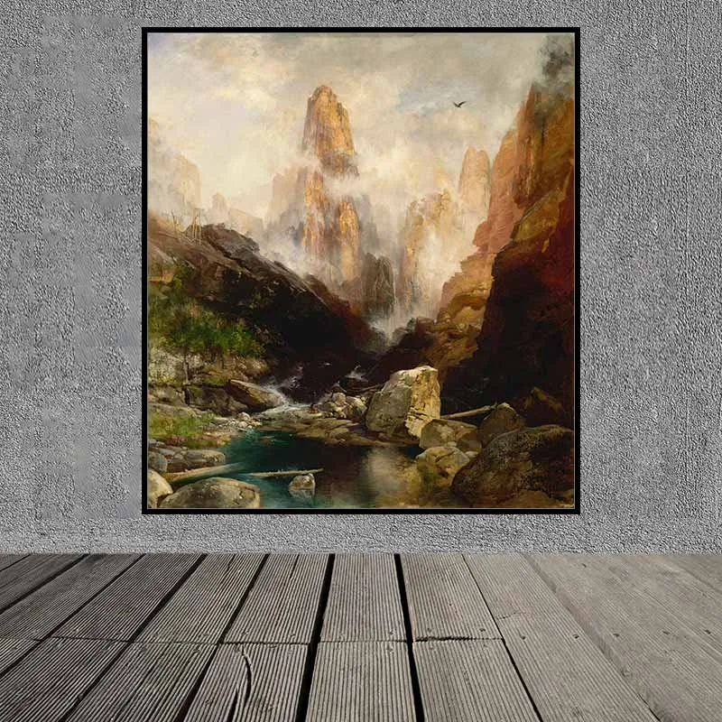 Tranh phong cảnh hẻm núi phía nam Utah