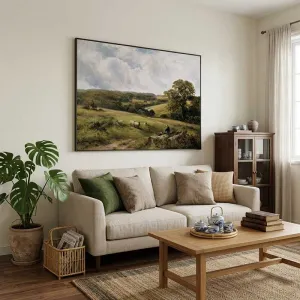 Đàn cừu và người chăn cừu - Bình Yên Nơi Đồng Cỏ