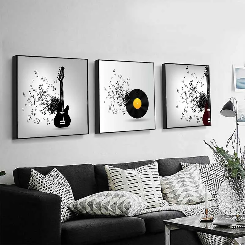 Bộ tranh chủ đề âm nhạc kết hợp giữa hiện đại và cổ điển