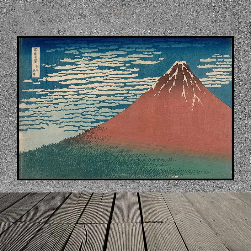 Tranh phong cảnh núi Phú sĩ