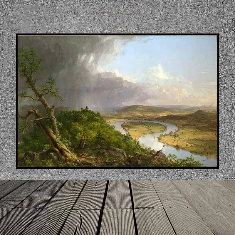 Tranh phong cảnh Núi Holyoke, Northampton, Massachusetts sau cơn bão