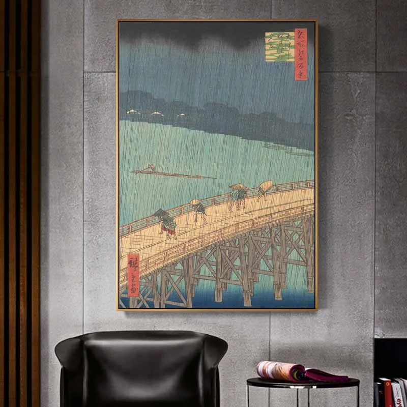 tranh ukiyo-e hirosige ảnh hưởng japonisme lên van gogh