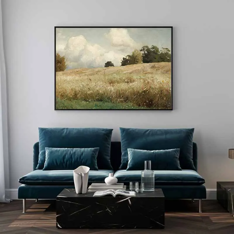 Tranh phong cảnh đồng cỏ