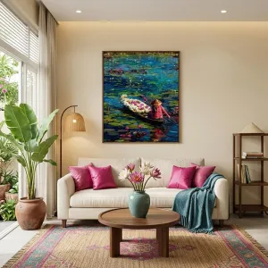 Sắc Hoa Súng Mùa Nước Nổi