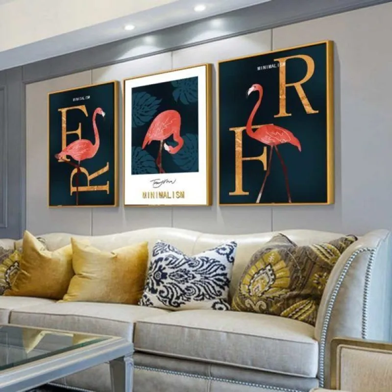 Tranh chim hồng hạc