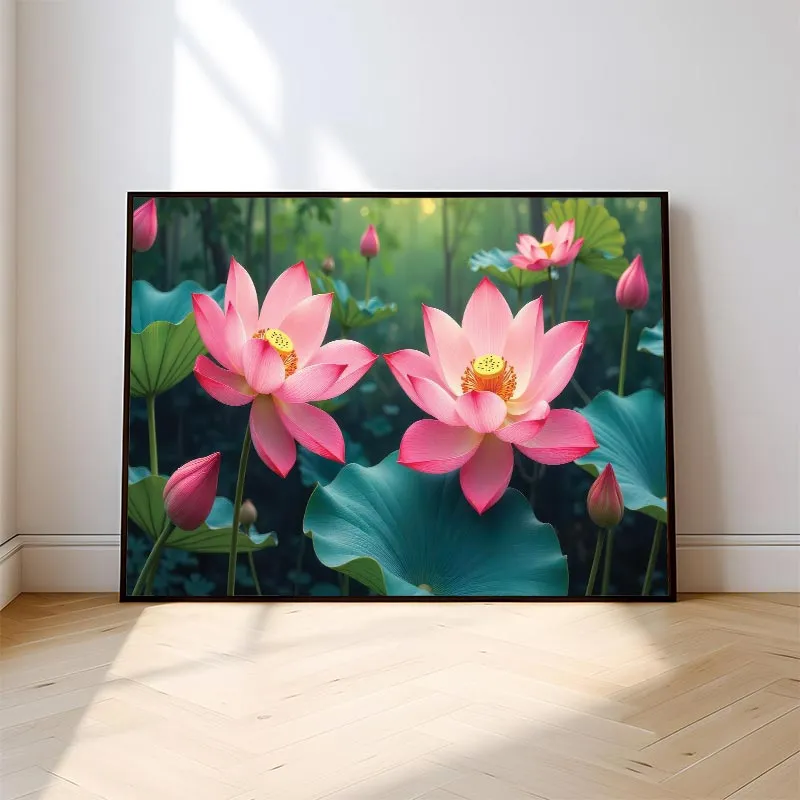 Hoa sen hồng - Sắc Sen Tinh Khôi