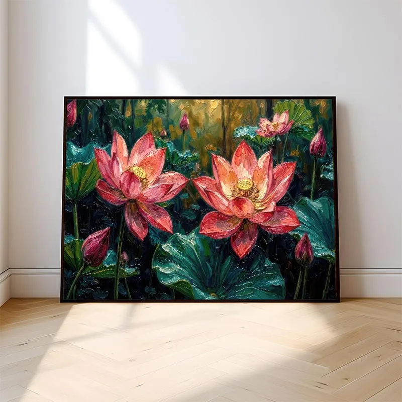 Hoa sen hồng - Sắc Sen Tinh Khôi