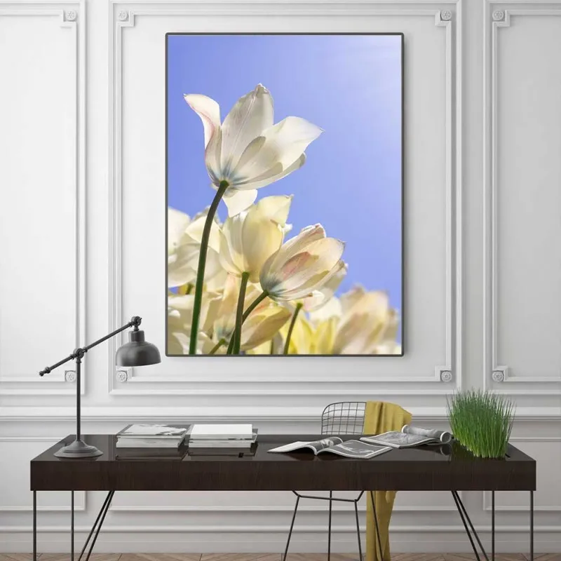 Tranh hoa Tulip