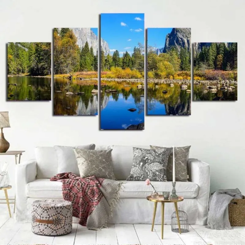 Tranh phong cảnh công viên quốc gia Yosemite