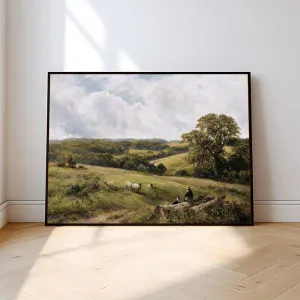 Đàn cừu và người chăn cừu - Bình Yên Nơi Đồng Cỏ