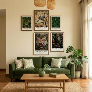 Tranh poster theo phong cách William Morris