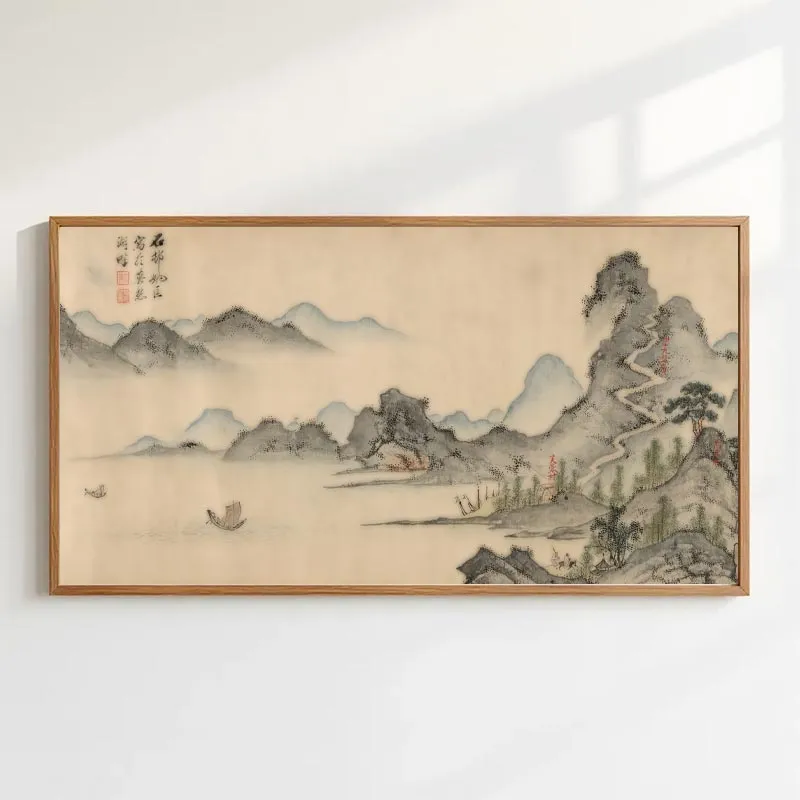 Sơn Thủy Hữu Tình Thủy Mặc