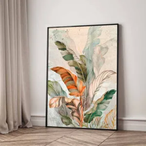 Tranh Canvas Lá Thu Nhiệt Đới