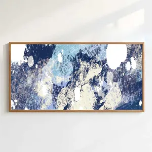 Dấu Ấn Xanh Trừu Tượng