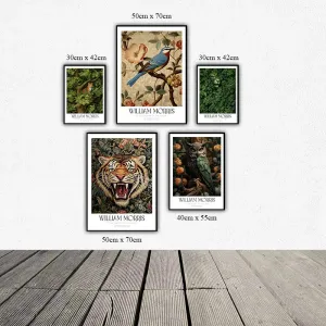 Tranh poster theo phong cách William Morris