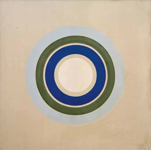 Kenneth Noland, Winter Sun, 1962. Courtesy Phaidon