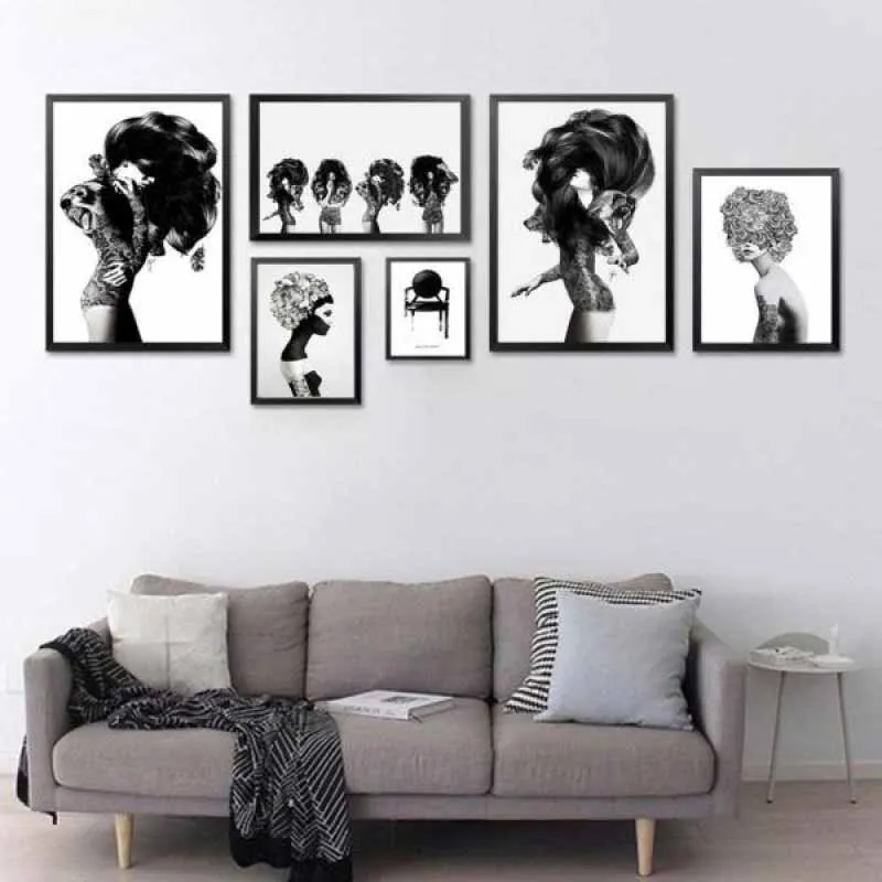 Khung tranh treo tường bằng nhựa