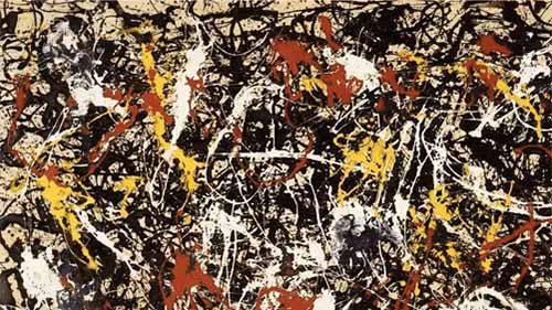 Jackson Pollock, Convergence, 1952. Courtesy MoMA