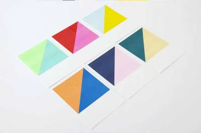 Những tấm bưu thiếp đầy màu sắc, là kết quả của sự hợp tác giữa công ty in risography Herr & Frau Rio và Slanted Magazine.