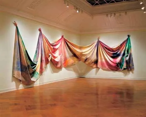 Sam Gilliam, Light Depth, 1969. Courtesy Pace Gallery