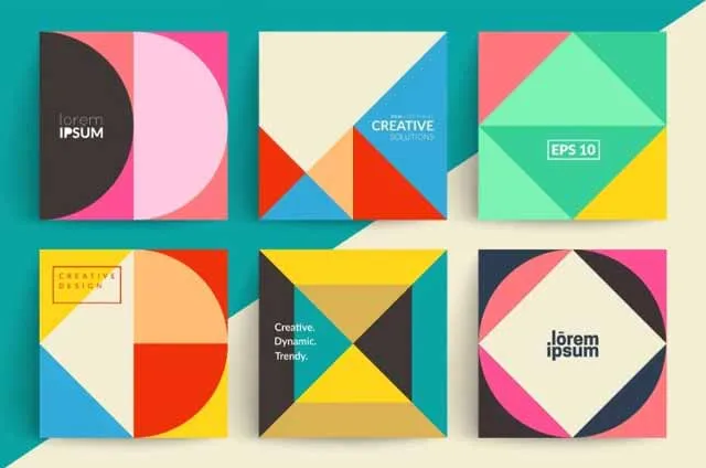 Hình nền vector đầy màu sắc từ Plasteed.