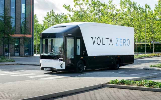 Volta Zero - xe tải chạy bằng điện đầu tiên của Volta - được thiết kế để loại bỏ khí thải trong lúc vận chuyển hàng hóa.