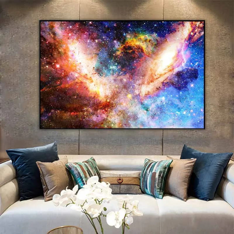 Tranh phong cảnh galaxy