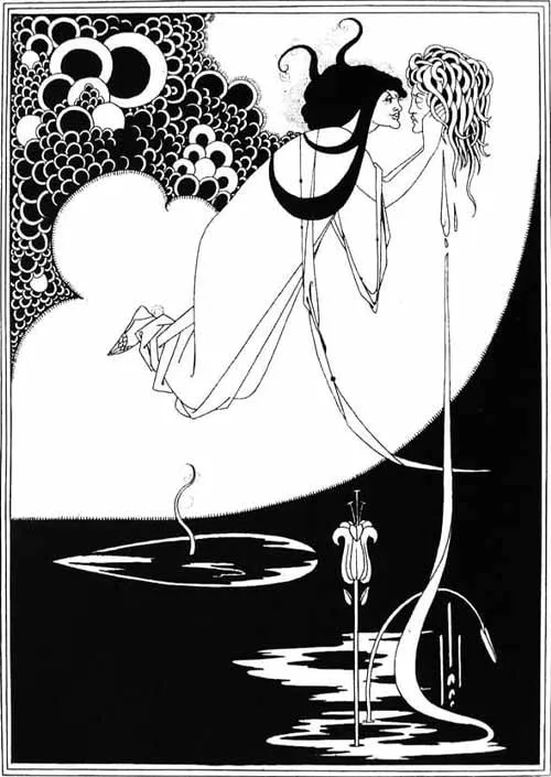 Aubrey Beardsley, The Climax, 1893.