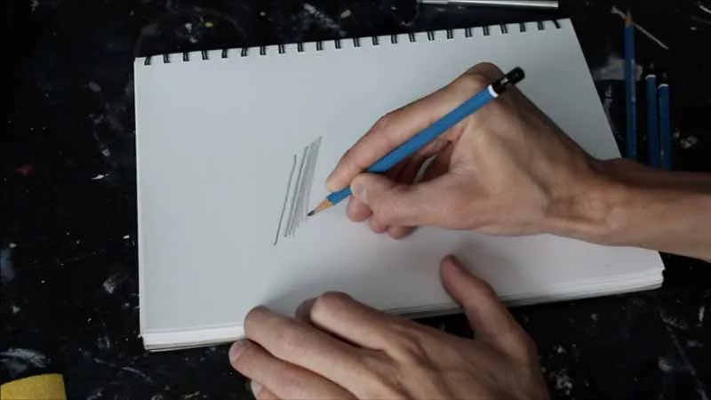 Phác thảo trên giấy nháp