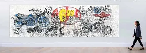 Bữa Tối Cuối Cùng (The Big C) II (lấy cảm hứng từ Andy Warhol), 2019