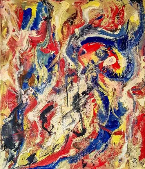 Willem de Kooning's Action Painting
