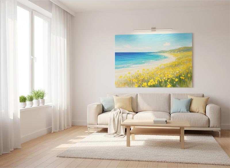 cánh đồng hoa rực rỡ dưới nắng vàng