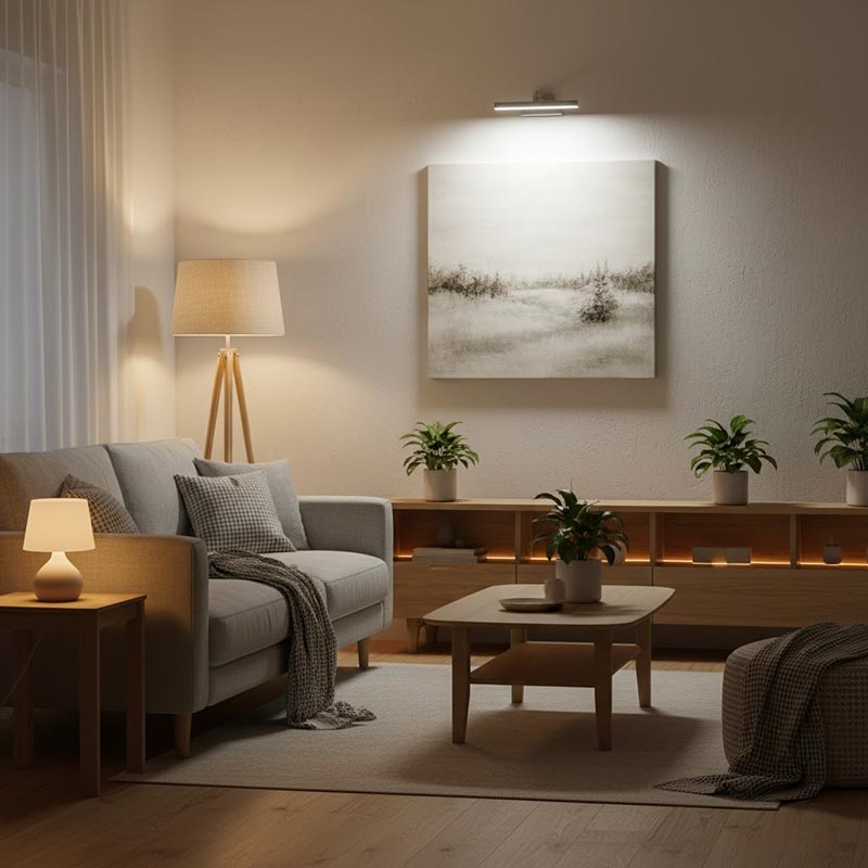 Đèn led rọi tranh