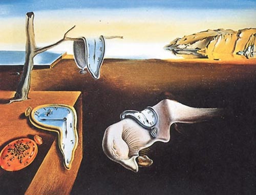 Tranh dong ho tan chay cua Salvador Dali - The Persistence of Memory