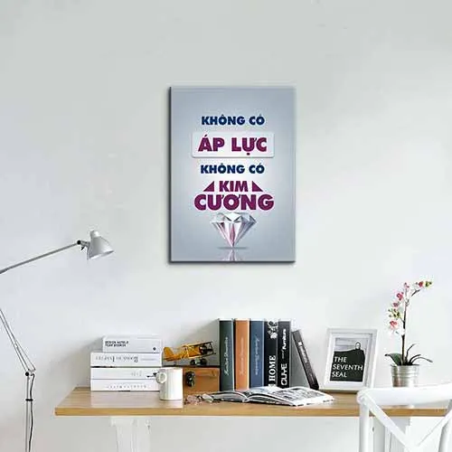 tranh động lực không có áp lực không có kim cương