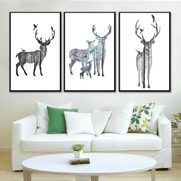 Nên treo tranh ở những vị trí tốt với hướng nhà